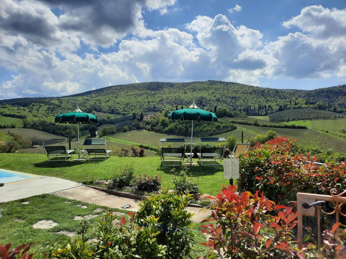 Villa Del Sole San Gimignano Eksteriør billede