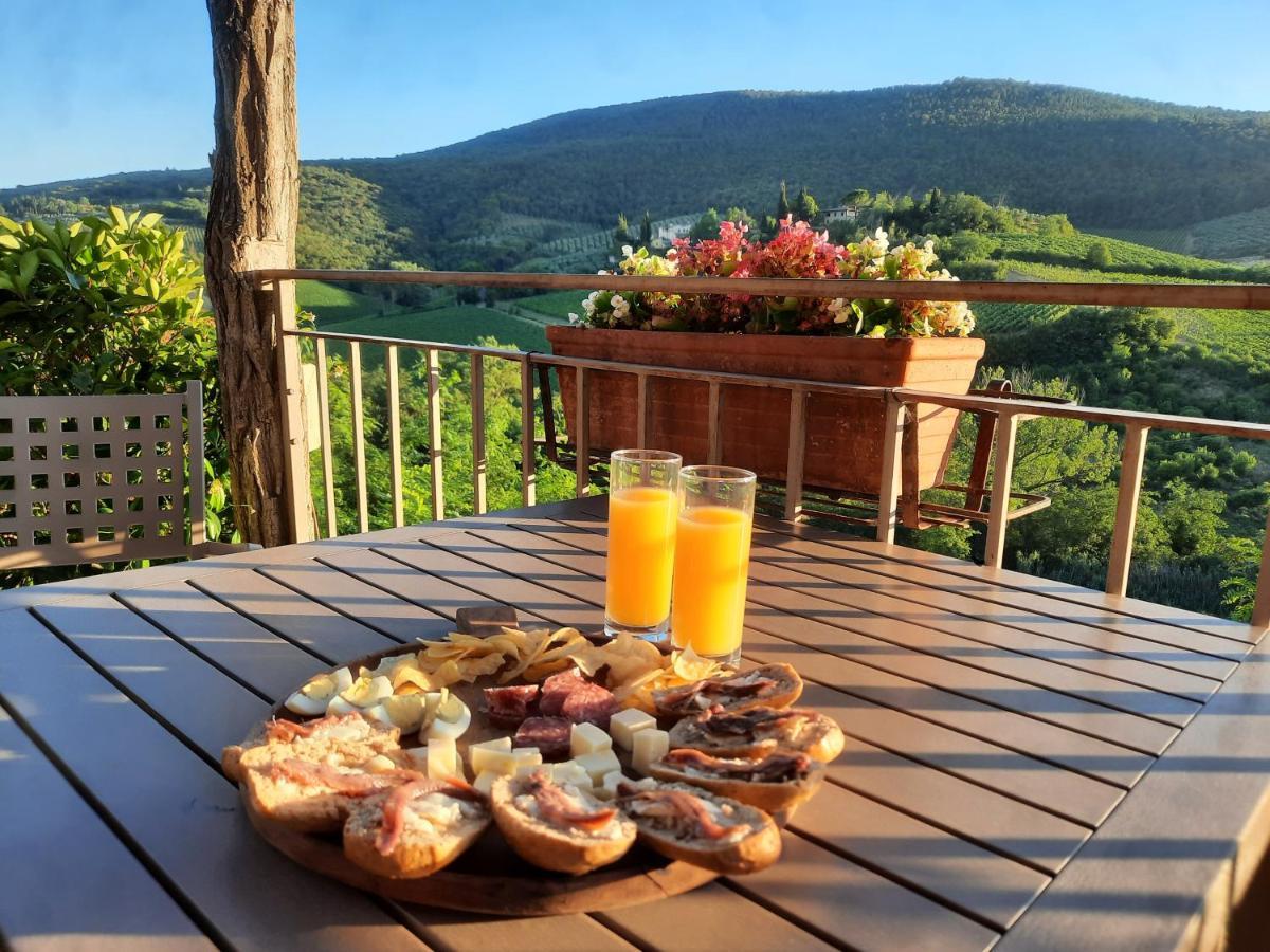 Villa Del Sole San Gimignano Eksteriør billede