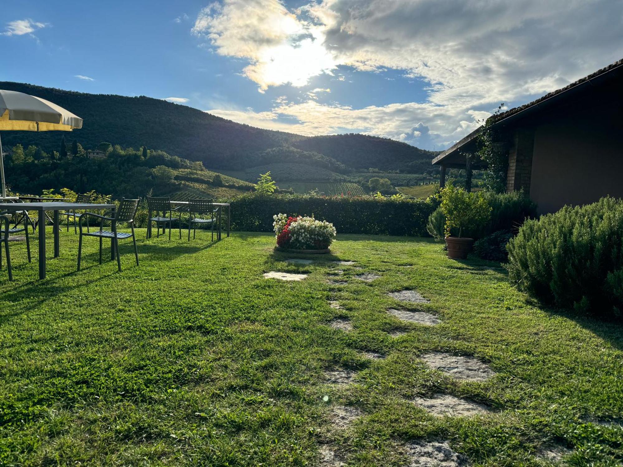 Villa Del Sole San Gimignano Eksteriør billede
