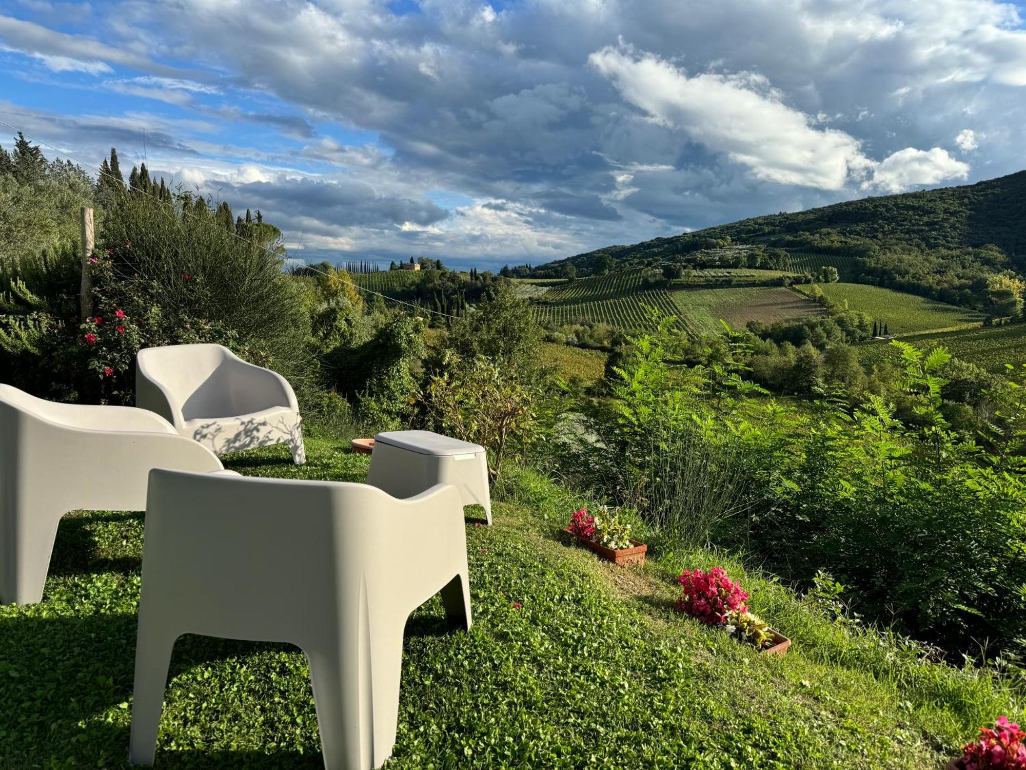 Villa Del Sole San Gimignano Eksteriør billede