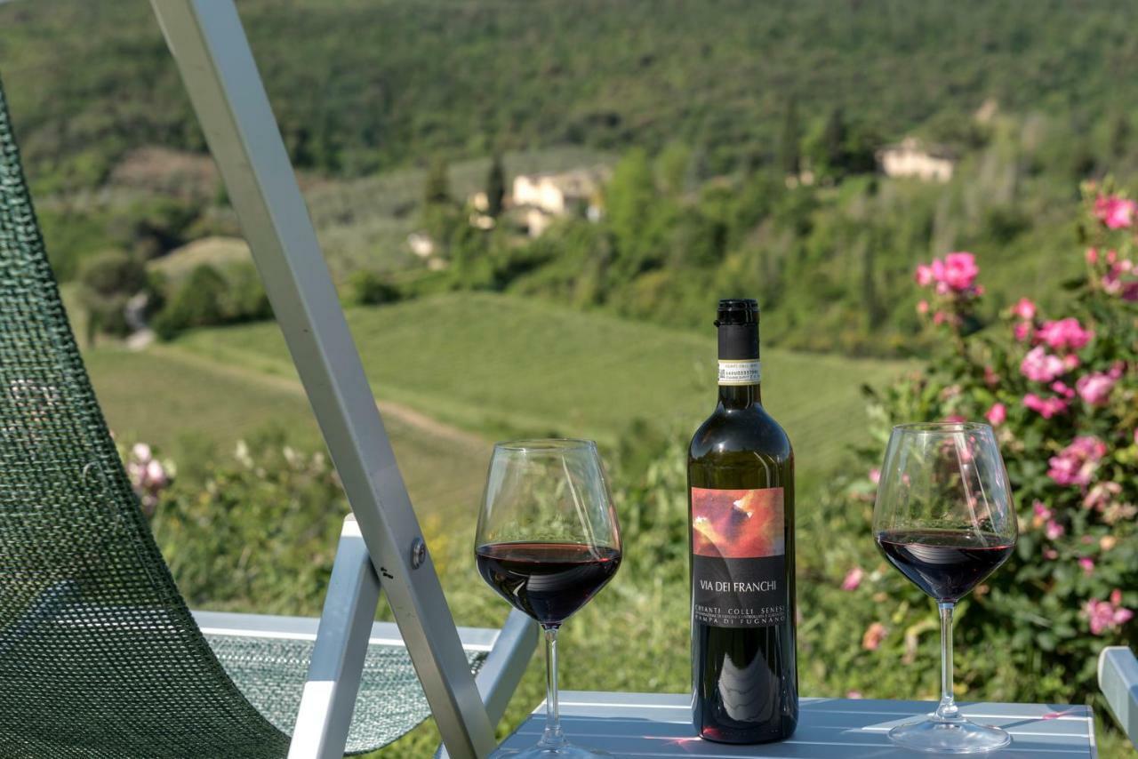 Villa Del Sole San Gimignano Eksteriør billede