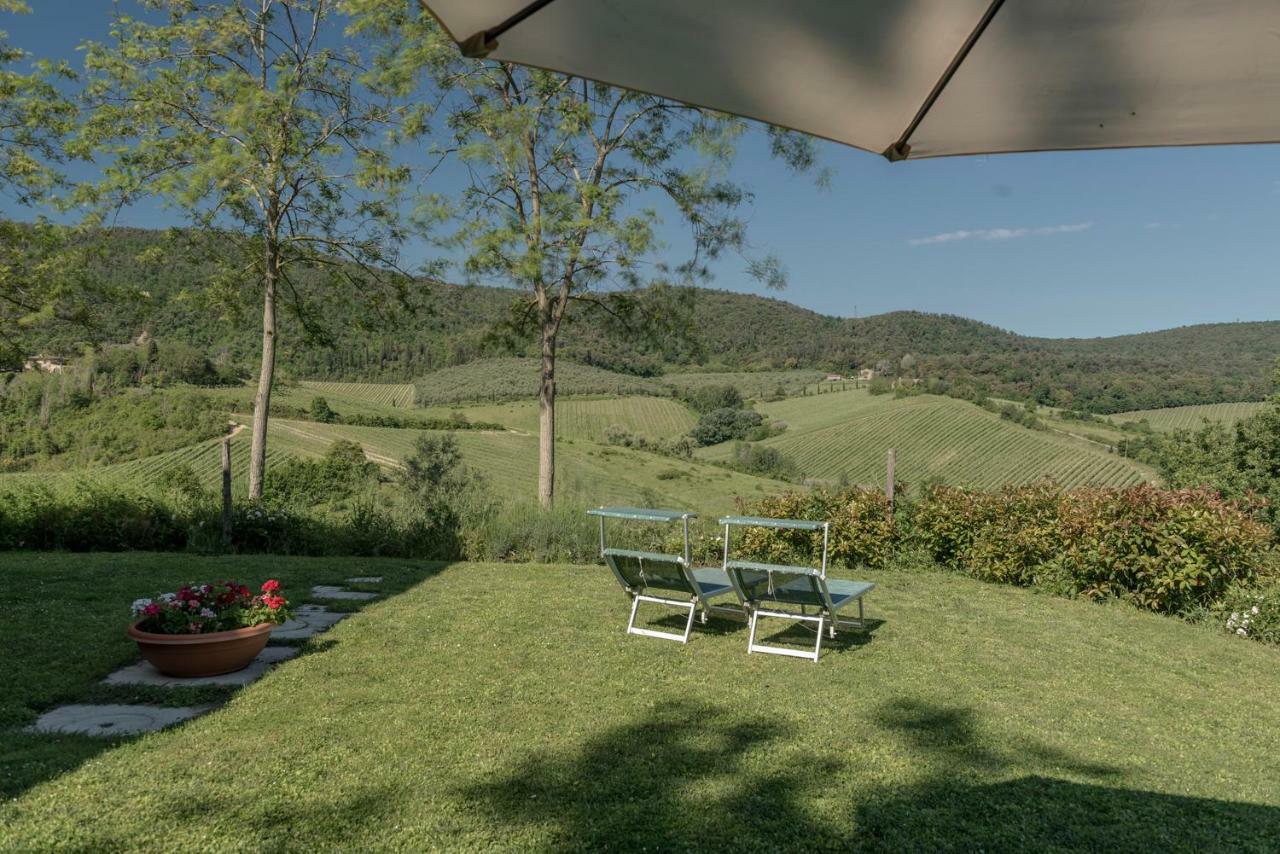 Villa Del Sole San Gimignano Eksteriør billede