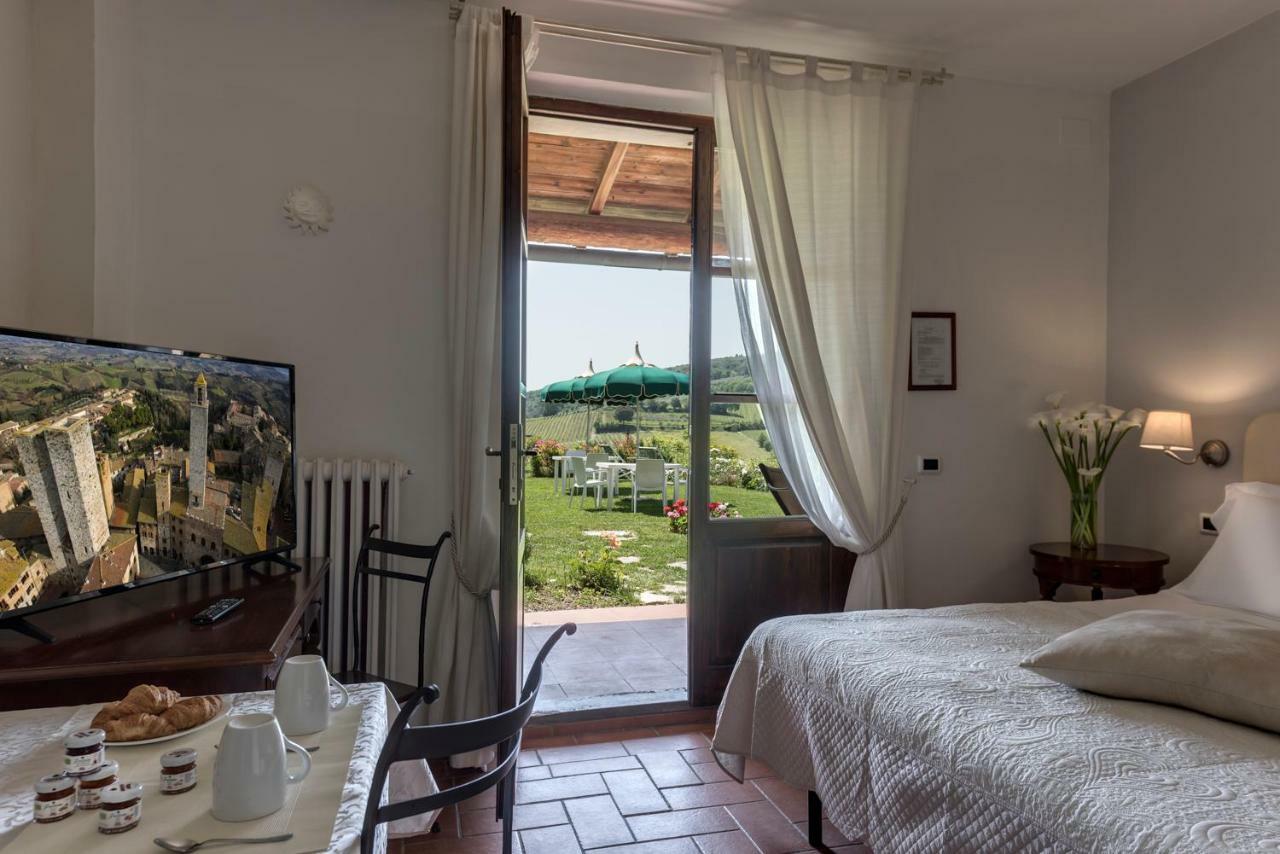 Villa Del Sole San Gimignano Eksteriør billede
